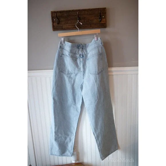 AGOLDE Fold Waistband Jean Sideline High Rise 31 - Picture 3 of 6